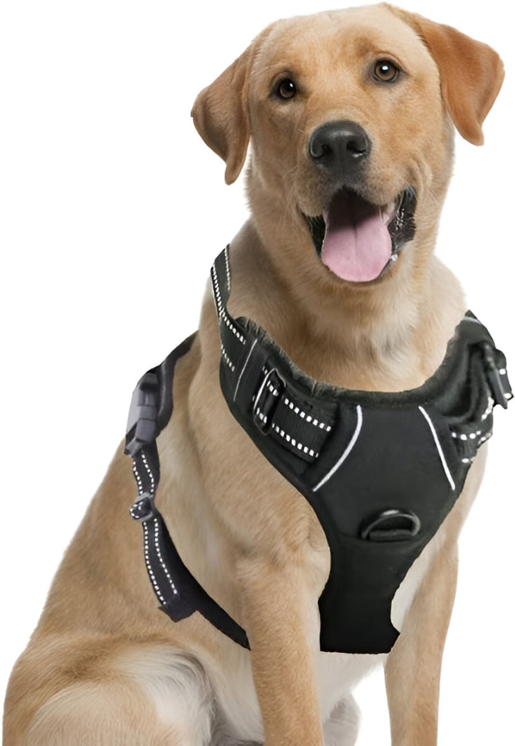 No Pull Adjustable Flexible Heavy Duty Dog Harness